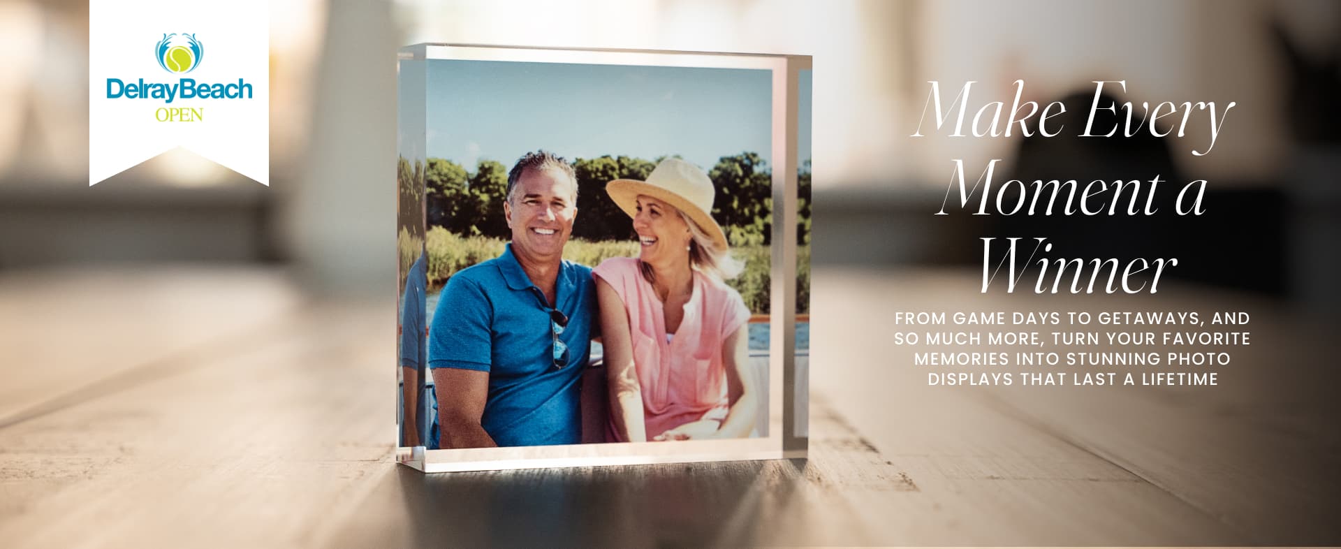 Hands holding a printed photo