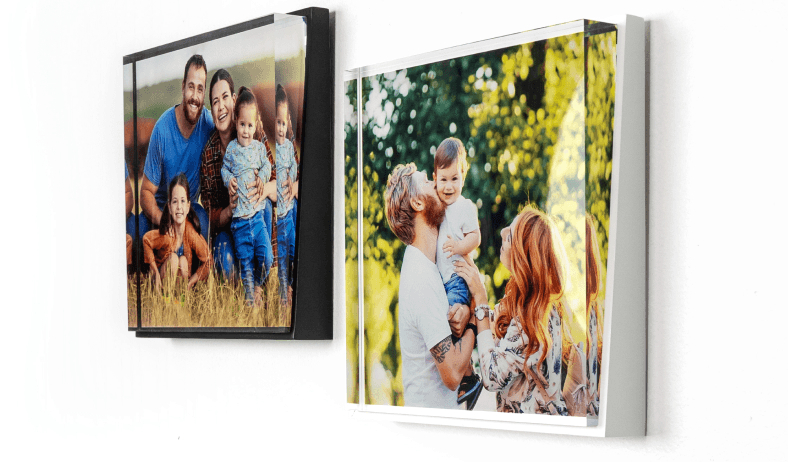 Hands holding a printed photo