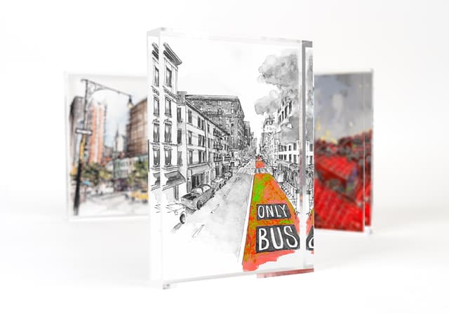 City Sketching - Bus Lane