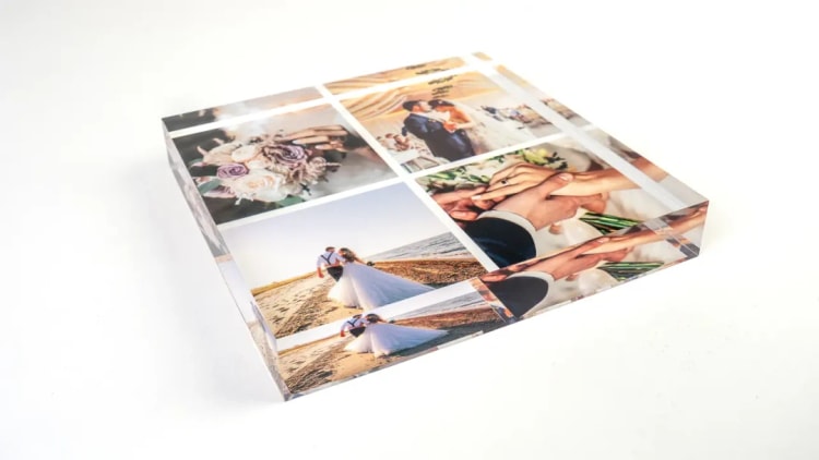 Colage 7 Block Acrylic Block Collage | MyPhoto | Online Personalized Photo Products ...